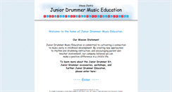 Desktop Screenshot of juniordrummer.com
